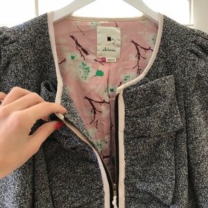 Vintage chic wool jacket